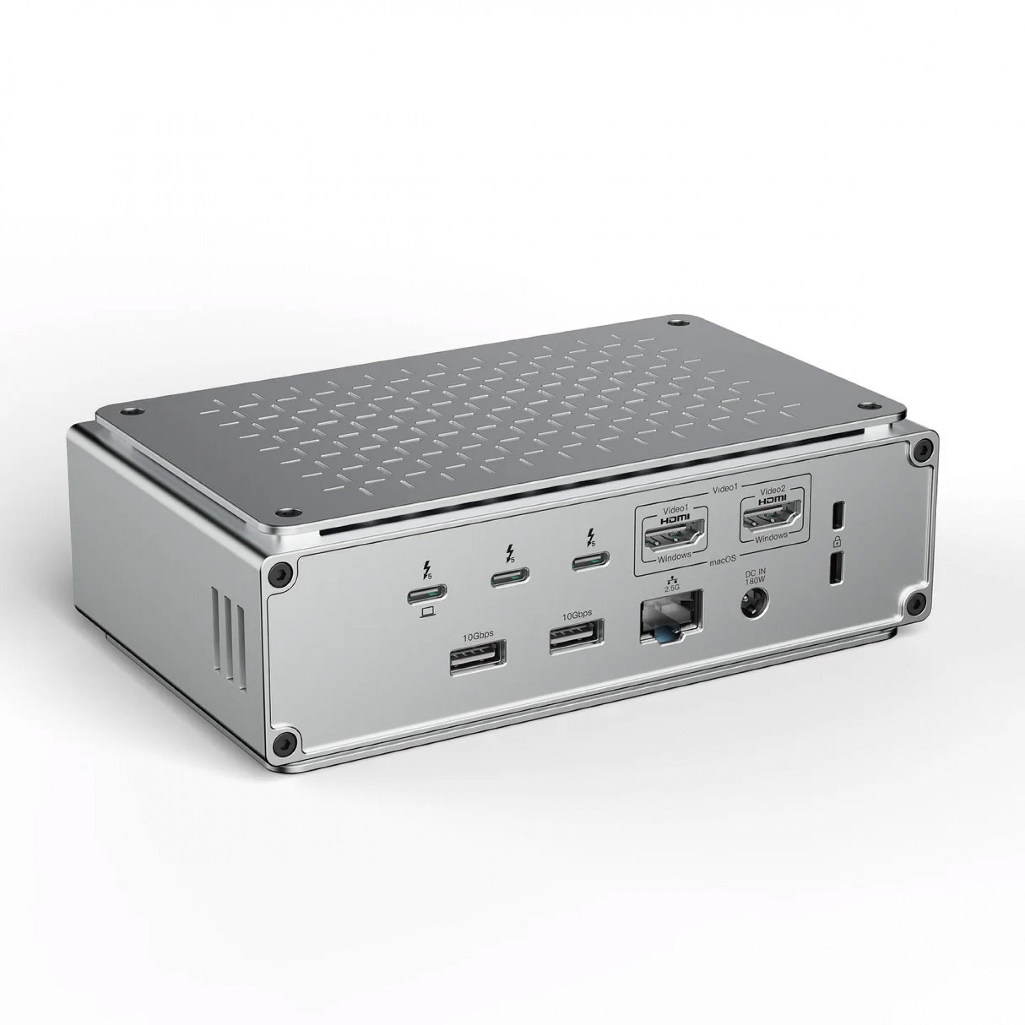 Преміальна док-станція Keychron Thunderbolt 5 Dock (14-in-1)